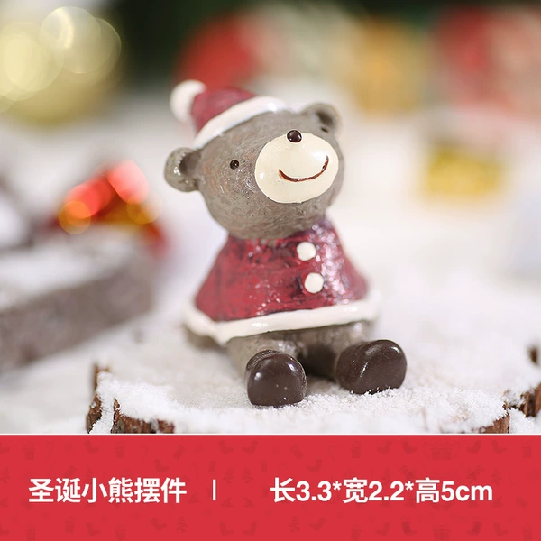 Bear christmas ornament