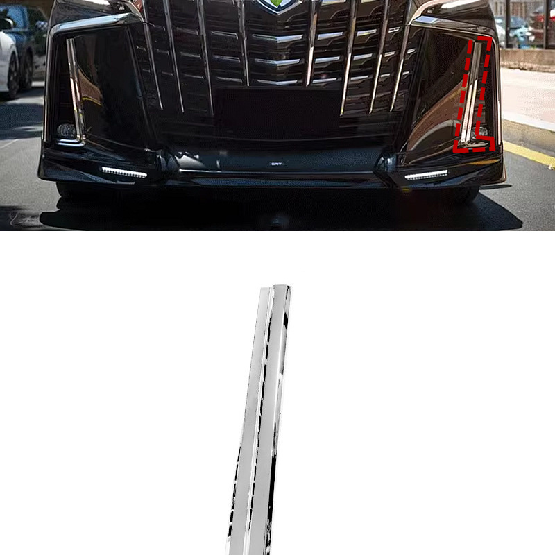 Series SC Front Rear: MCYL Big Surrounded - front-bumper-l-shaped-bright-strip-driver-side