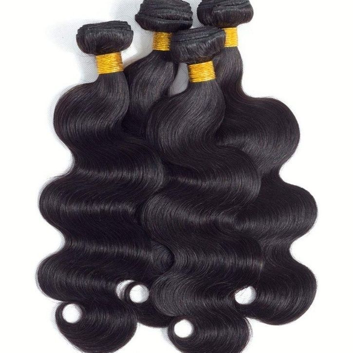 Extensiones de Cabello Humano con Ondas Corporales 8A, Xuchang, Fabricante en Existencia, Venta al por Mayor, 100 g