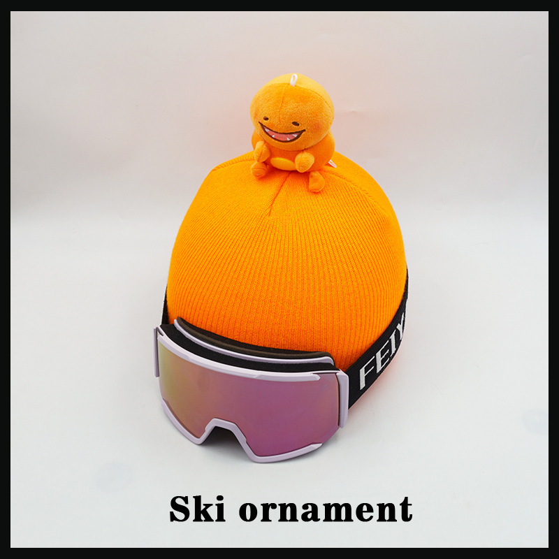 Creative Helmet Cover Ski Helmet Hat Cover Decoration