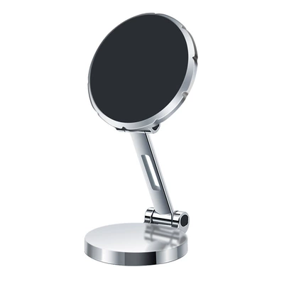 Rotatable and Foldable, Vacuum-Adhesive – Car phone holder - g158-silver-source-factory-supports-online-video-factory-inspection