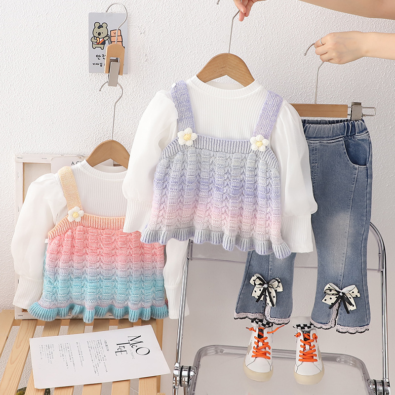 Autumn knitted sweater
