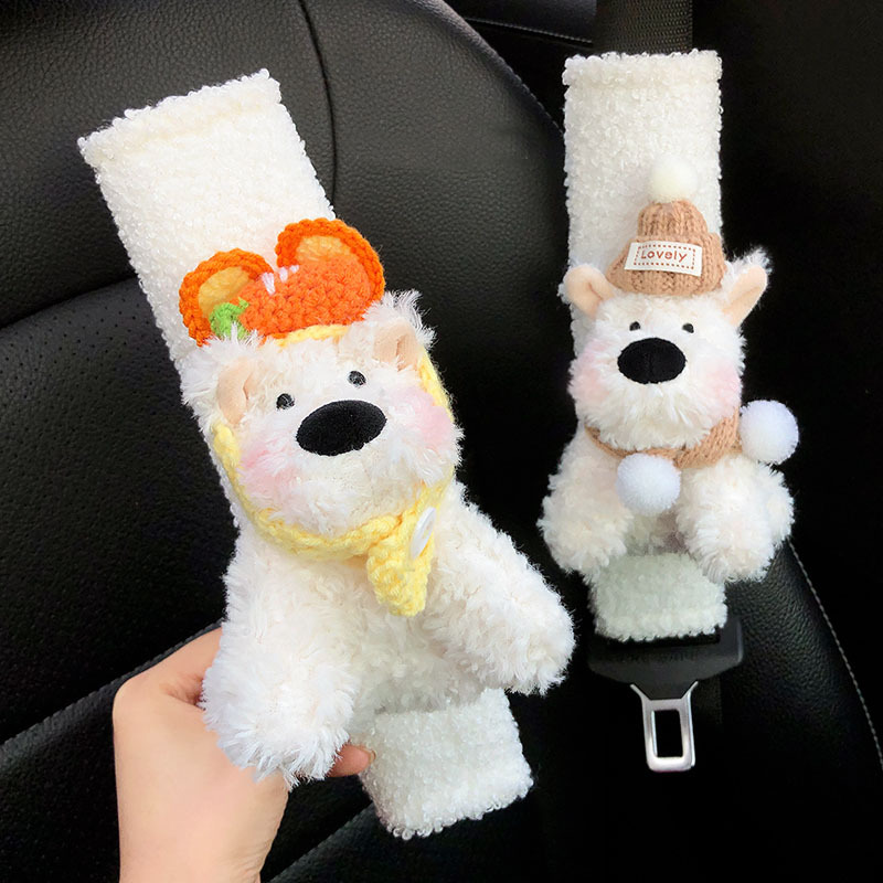 Funda Protectora para Cinturón de Auto de Felpa