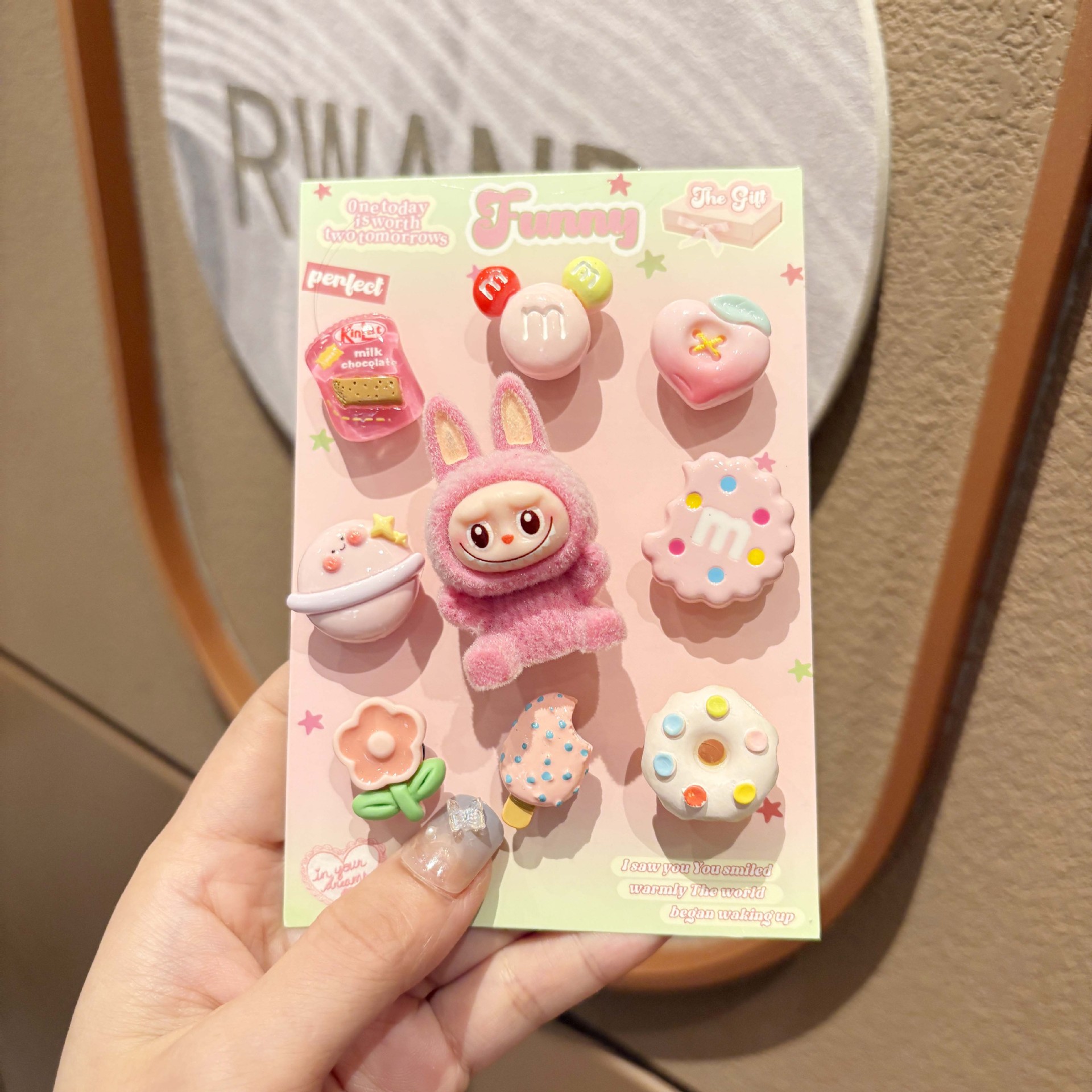 핑크 라부부 (9개입)