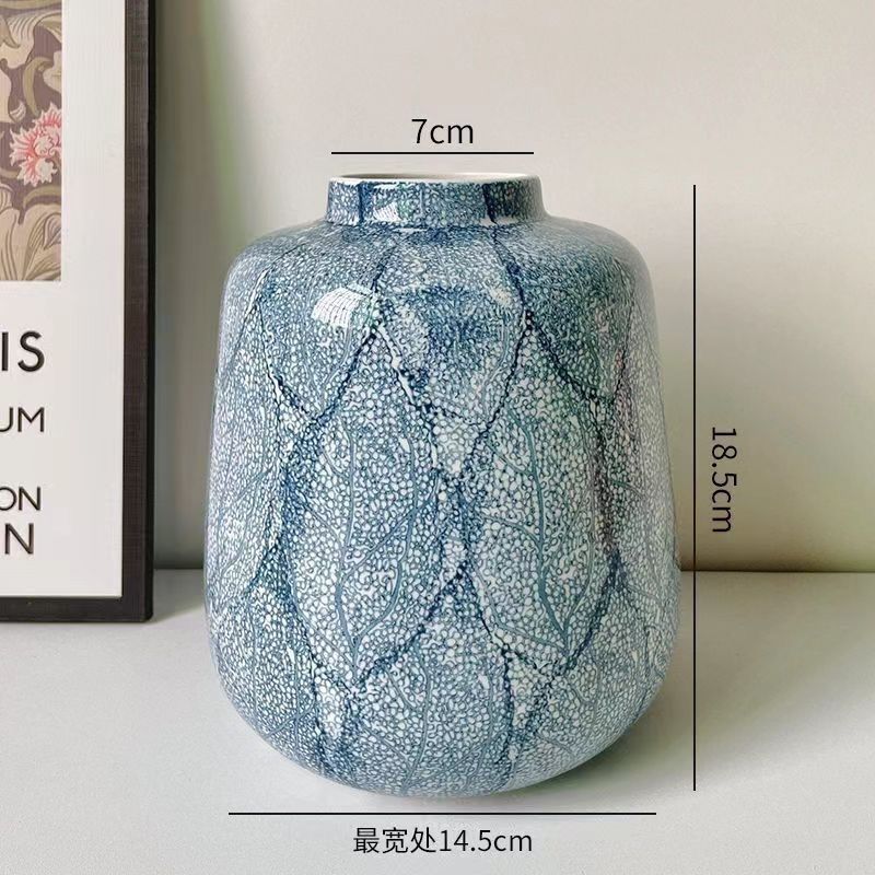 Cerámica china esculpida decoración de la marea nacional regalos del Festival de Primavera como gran vaso regalos publicitarios del sudeste asiático Otros
