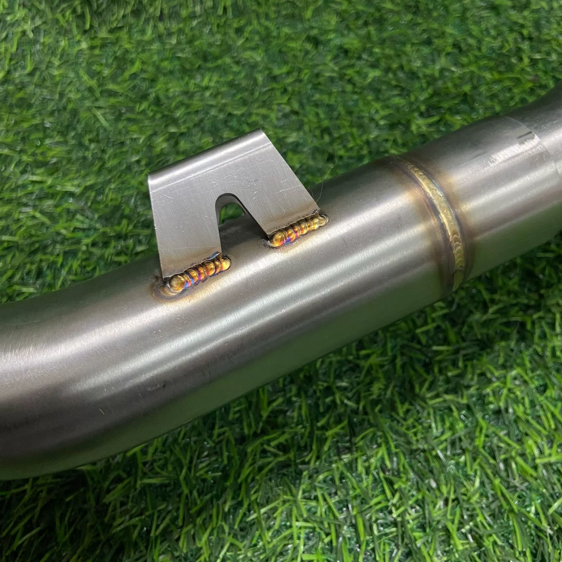 Motorcycle modified small off-road exhaust pipe tail section suitable for CRF230 CRF250 non-destructive installation 45mm