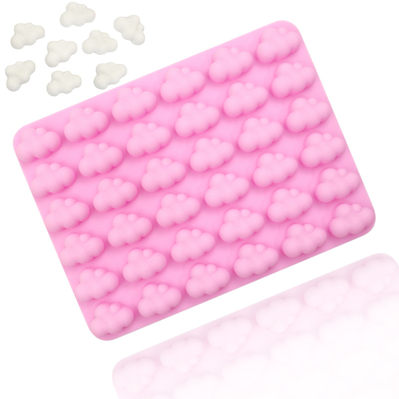Jianmei in stock handmade DIY silicone mold 36 clouds DIY cake chocolate mold pudding jelly mold