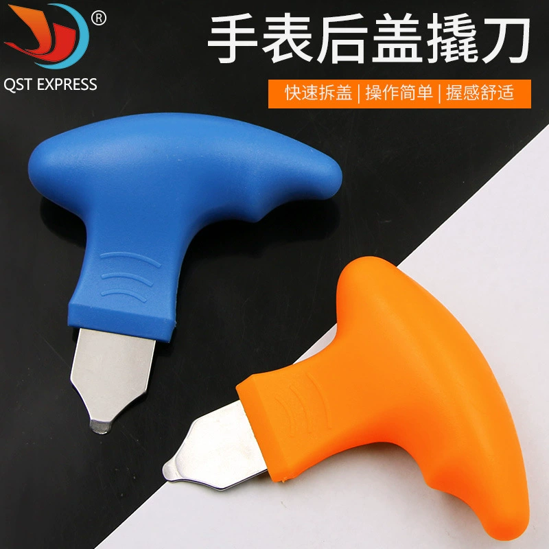 Оптовая ручной Рог поддевать нож часы Задняя крышка часы инструмент для ремонта поддевать часы нож поддевать крышку нож открывалка для часов Заводская булавка