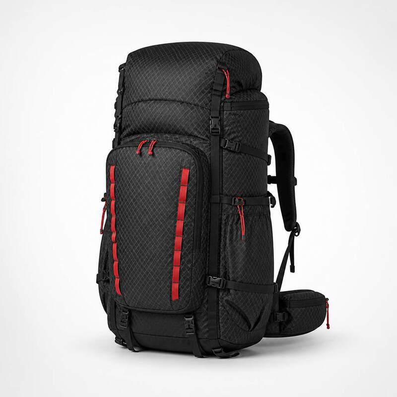 Ultra-light 60L Dyneema Mountaineering Backpack, Large Capacity for Expedition, External Attachment System, OEM Customization Ultra-light 60L Dyneema Mountaineering Backpack, Large Capacity for Expedition, External Attachment System, OEM Customization