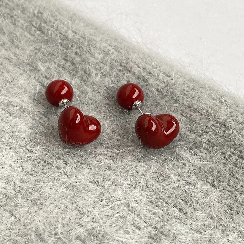 Серебряная игла, демисезонные маленькие дизайнерские праздничные серьги, 2025 год, тренд сезона