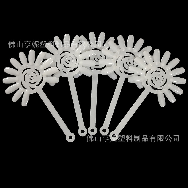 Shake Tone Popular Sunflower Large/Small Lollipop Shape Practice Manicure Display Color Swatch