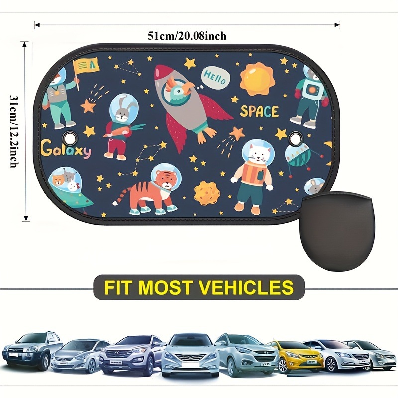 Car Sunshade Mesh Side Shield, Summer Car Side Sunshade, Car Window Sun Protection, Heat Insulation Sunshade, Sun Block