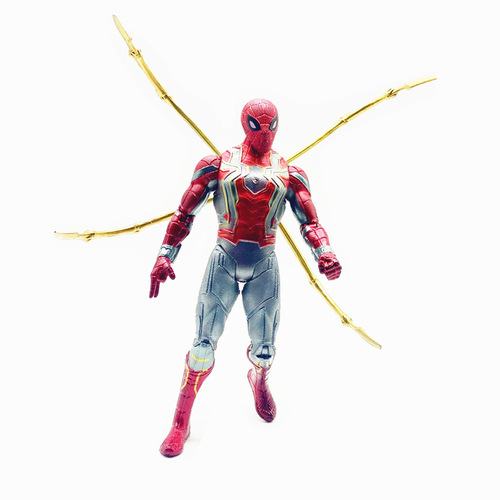 Iron Man Spider-Man Model Figure with Movable Joints Cake Ornaments Birthday Gift Lucky Bag Toy Doll