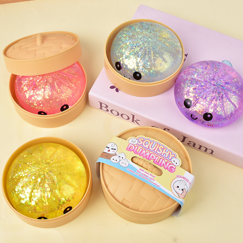 Cross-Border Hot-Selling Dumpling Stress-Relief Realistic Bun Squeeze Toy Tpr Fun Portable Small Toy Wholesale Cross-Border Hot-Selling Dumpling Stress-Relief Realistic Bun Squeeze Toy Tpr Fun Portable Small Toy Wholesale