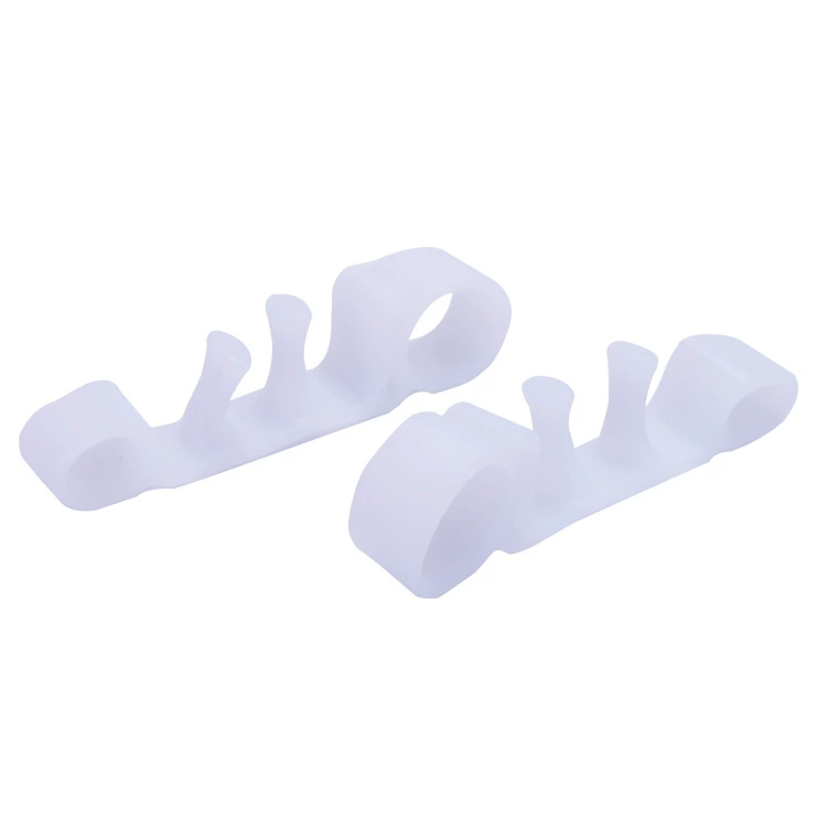 Пользовательская подушка для носка с пятью пальцами на носке Перекрывающаяся подушка для коррекции носка Регулируемый большой палец с разделением деформированный носок