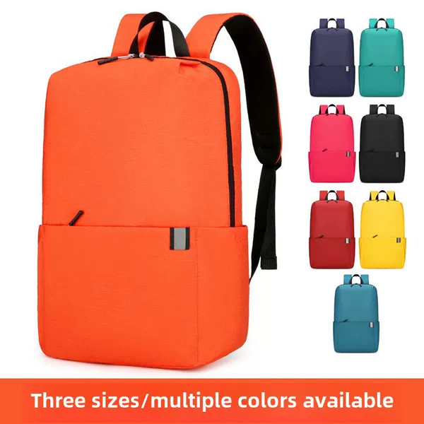 Backpack men's simple fashion backpack backpack girls' travel printed logo colorful backpack backpack casual backpack