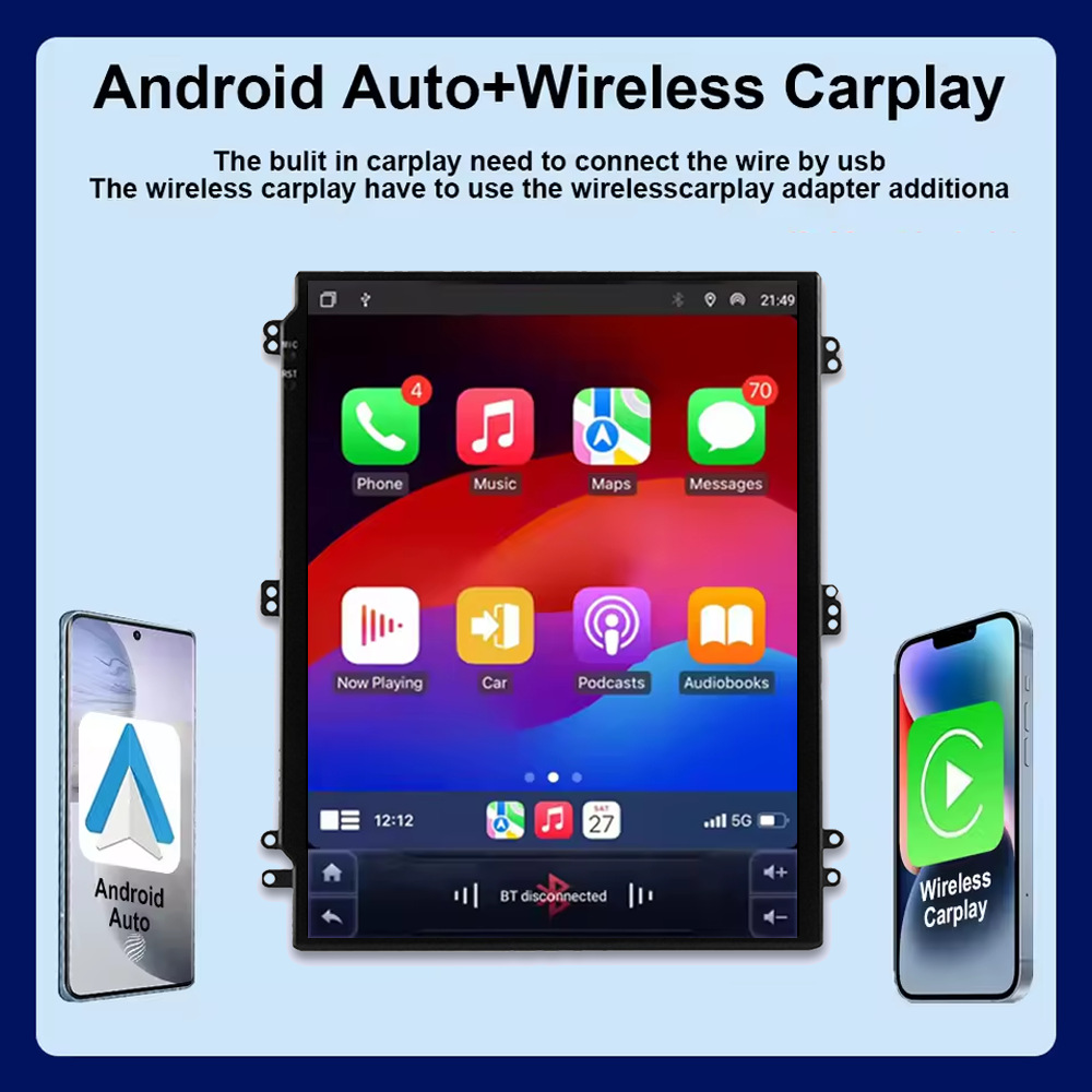 Suitable for 9.7inch Vertical Screen Mitsubishi Outlander 08-11 Central Control Large Screen Android Gps Car Navigation