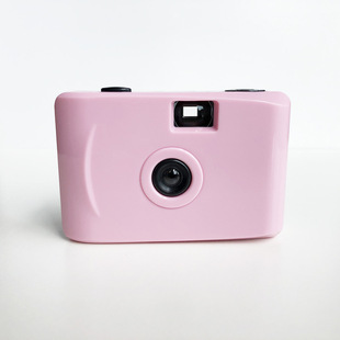 Stand-alone Light Pink Traditional Retro Film Gift Camera for Kidsren, Adults, Japanese and Korean Popular Cute Creative Camera Manufacturer