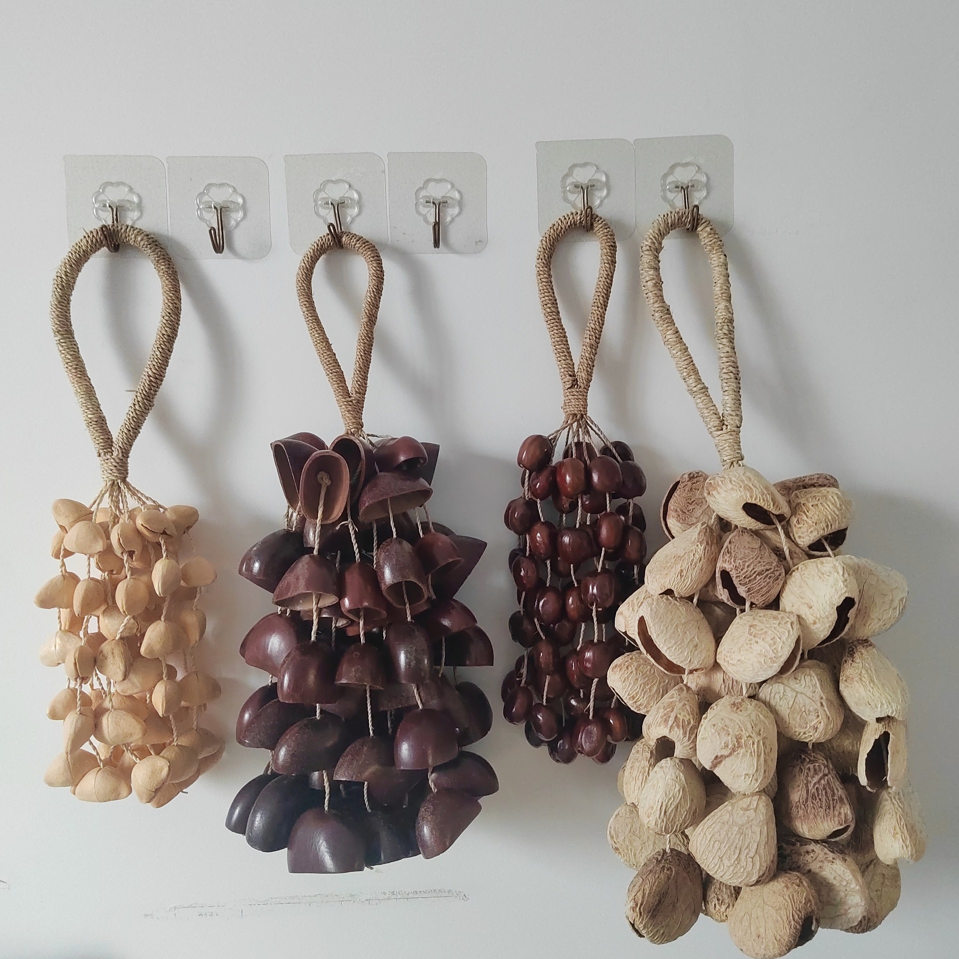 黑果壳摇铃手摇铃放松伴奏心灵疗愈乐器手工串铃排铃其他