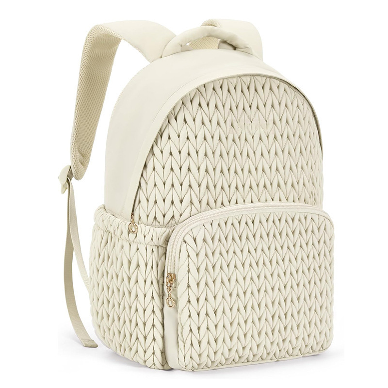 Nueva mochila para computadora portátil, mochila para computadora portátil de viaje ligera y esponjosa, mochila de ocio, mochila escolar de moda