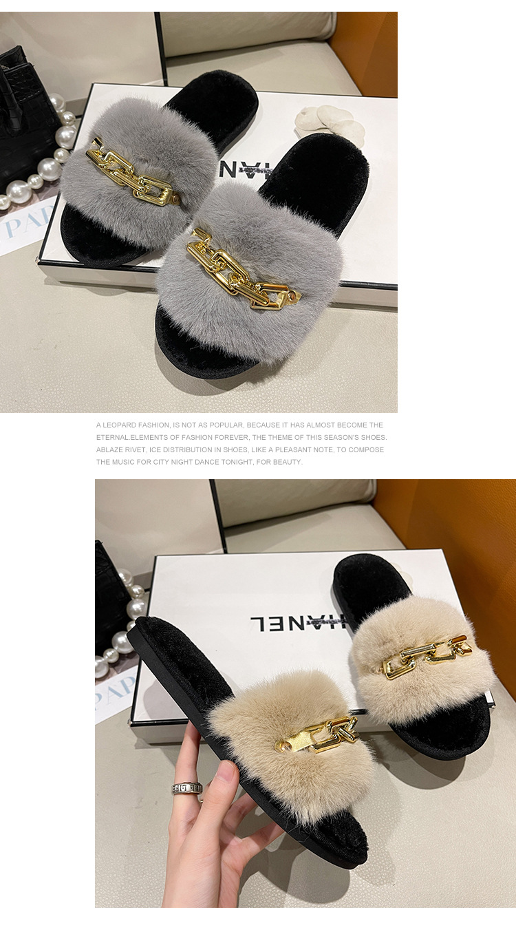 Women's Velvet Plush Adjustable Closed-Toe Summer Spring Bedroom Indoor Warm Machine Washable House Shoes_voghion.com