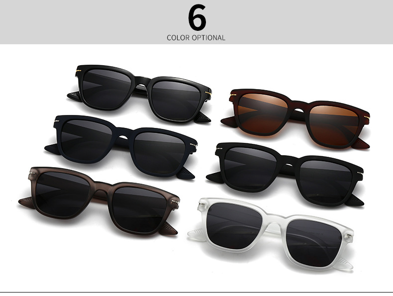 Square Polarised Sunglasses For Men And Women Large Frame Style_voghion.com