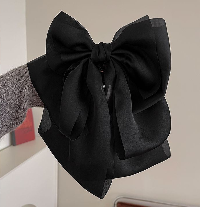 Bow Knot Pattern Women's Sweet Bow Knot Cloth Hair Clip Hair Claws
