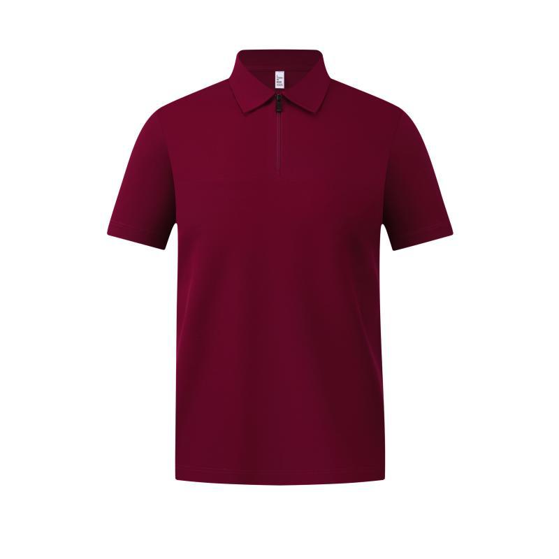 Camiseta de polo de tamaño grande personalizada camiseta transfronteriza ropa de trabajo camiseta cultural bordada logotipo revestido vestido de trabajo de manga corta personalizado