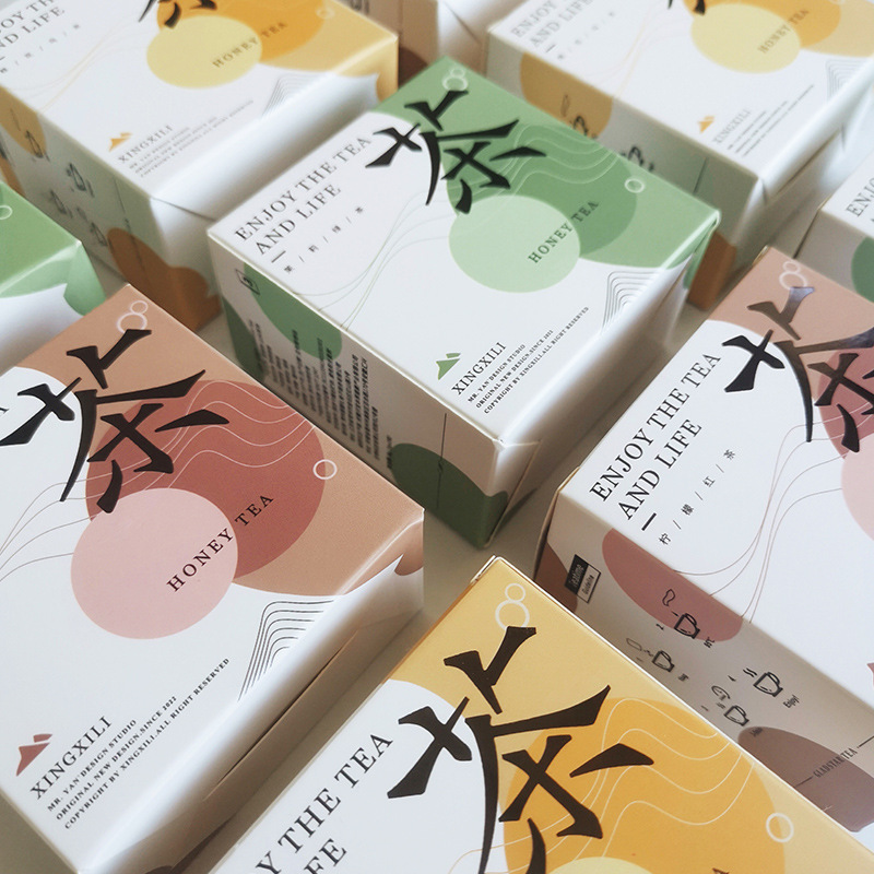 喜茶伴手禮配件結婚送伴娘伴郎實用小禮品山水茶茉莉綠茶盒裝果茶