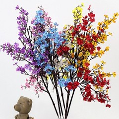 ベビーブレスウェディングシミュレーションブーケ造花クロスボーダー植物シルクフラワー装飾ウィンドウフラワーアレンジメントTemu