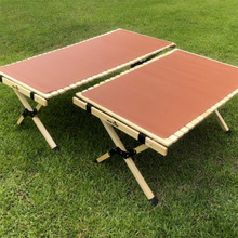 户外蛋卷桌垫子PU皮餐桌布 露营野餐折叠桌垫地毯 隔热防油桌台垫