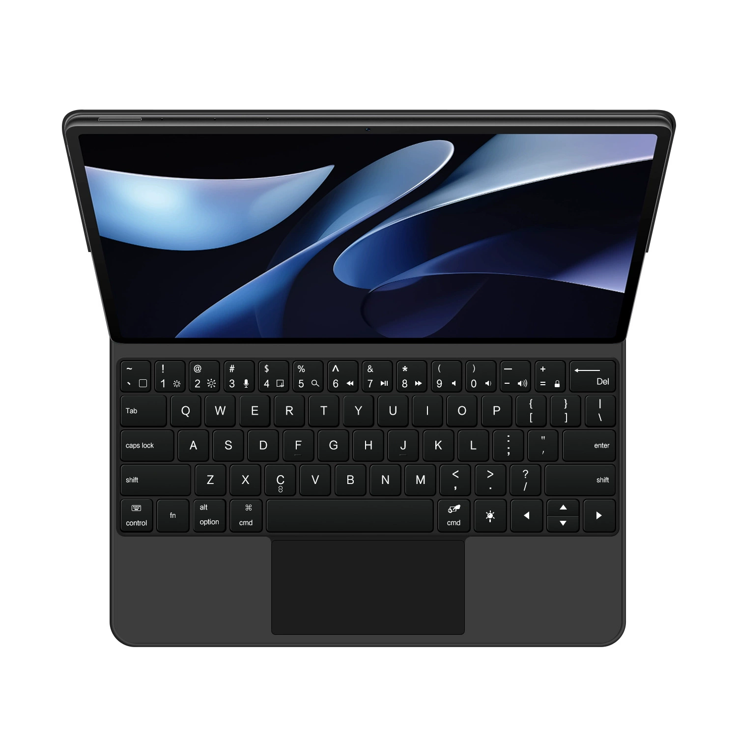 Клавиатура Bluetooth с подсветкой и сенсорным управлением для Huawei MatePad Air 2024 12"