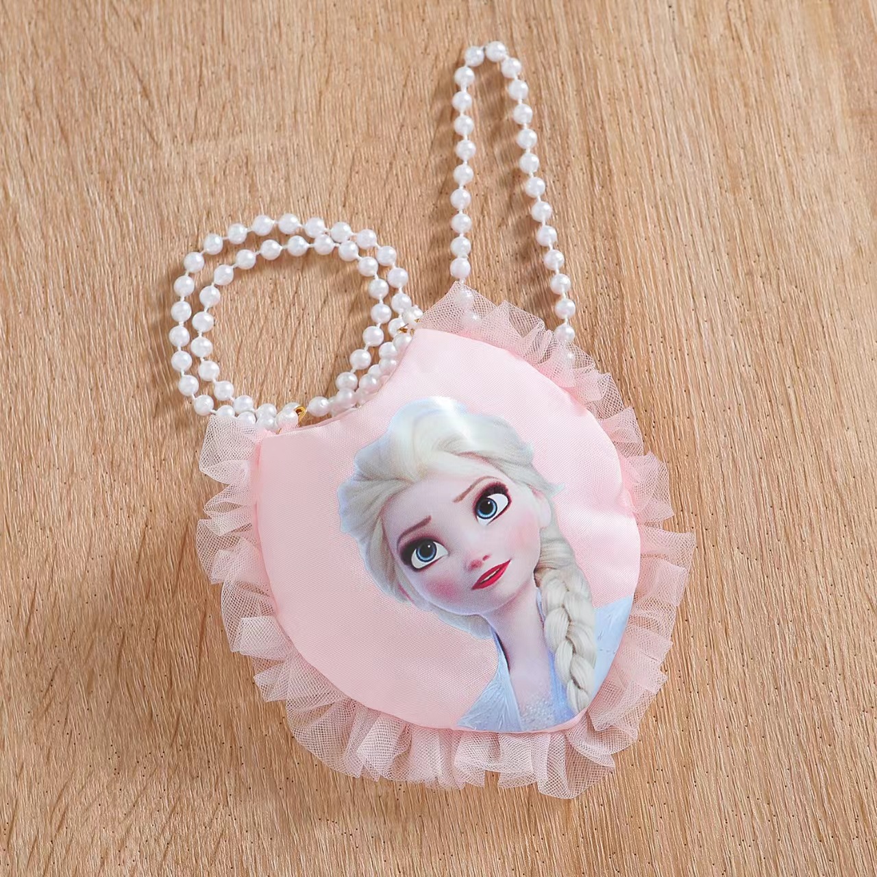 Conjunto de Bolso Cruzado y Capa para Niñas Decorativo