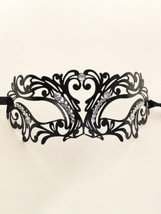 Сексуальная металлическая повязка для глаз, маска, xэллоуин, выпускной вечер