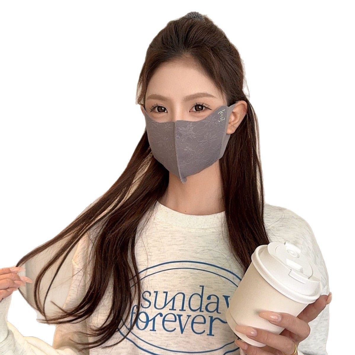 가을 겨울 보온 마스크 여고 용모치 눈 보호 얼굴 작은 오스트레일리아 벨