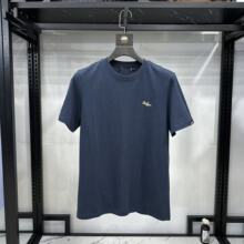 【海品牌剪标】夏季舒适弹力纯色百搭圆领印花休闲体恤套头2Y119A
