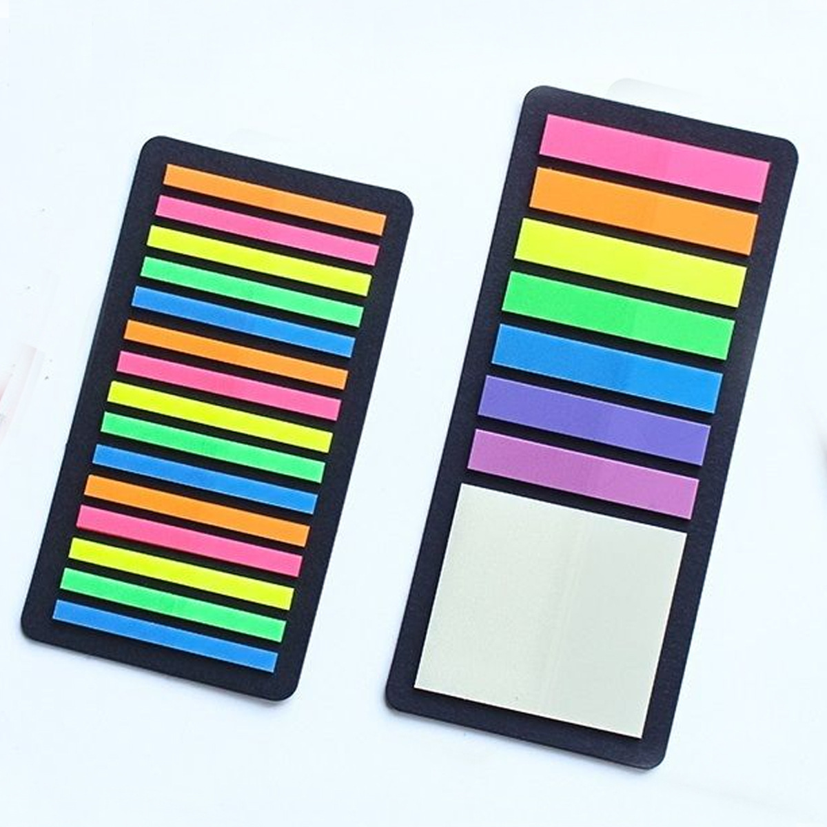 Ultra-Thin Index Tabs, Colorful Transparent Sticky Notes, Message Markers, Writable Student Stationery, Tearable Sticky Notes