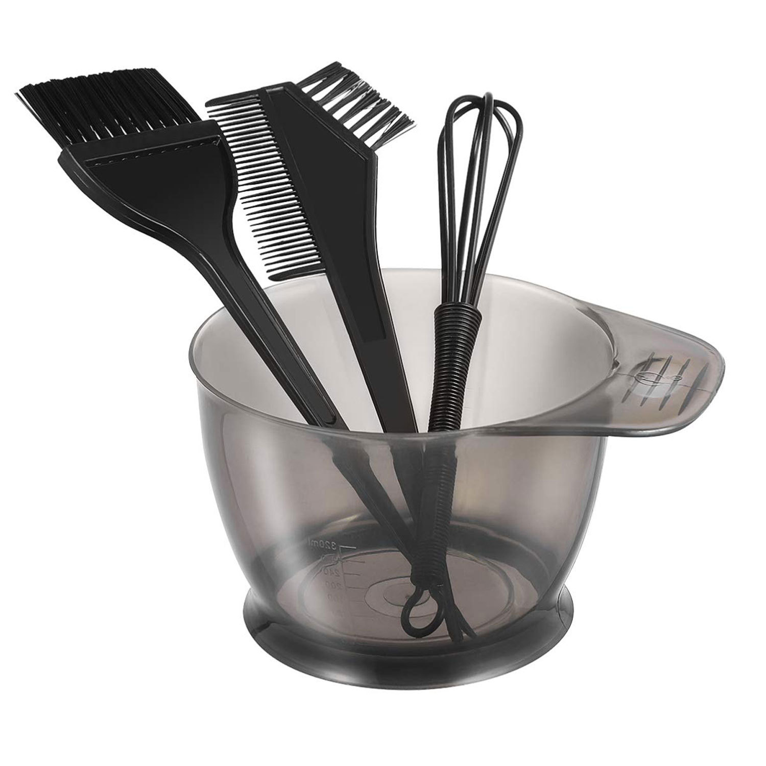 Herramientas de tratamiento del cabello tazón de tinte transfronterizo cinco piezas traje de teñido del cabello peine de teñido del cabello cepillo de teñido del cabello orejeras de tinte para el cabello Suministros para el salón image 7
