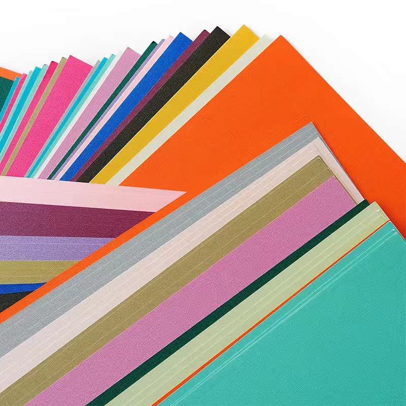 250g de papel especial A3a4 papel perlescente de doble cara Flash Art cartón color hecho a mano cubierta dura