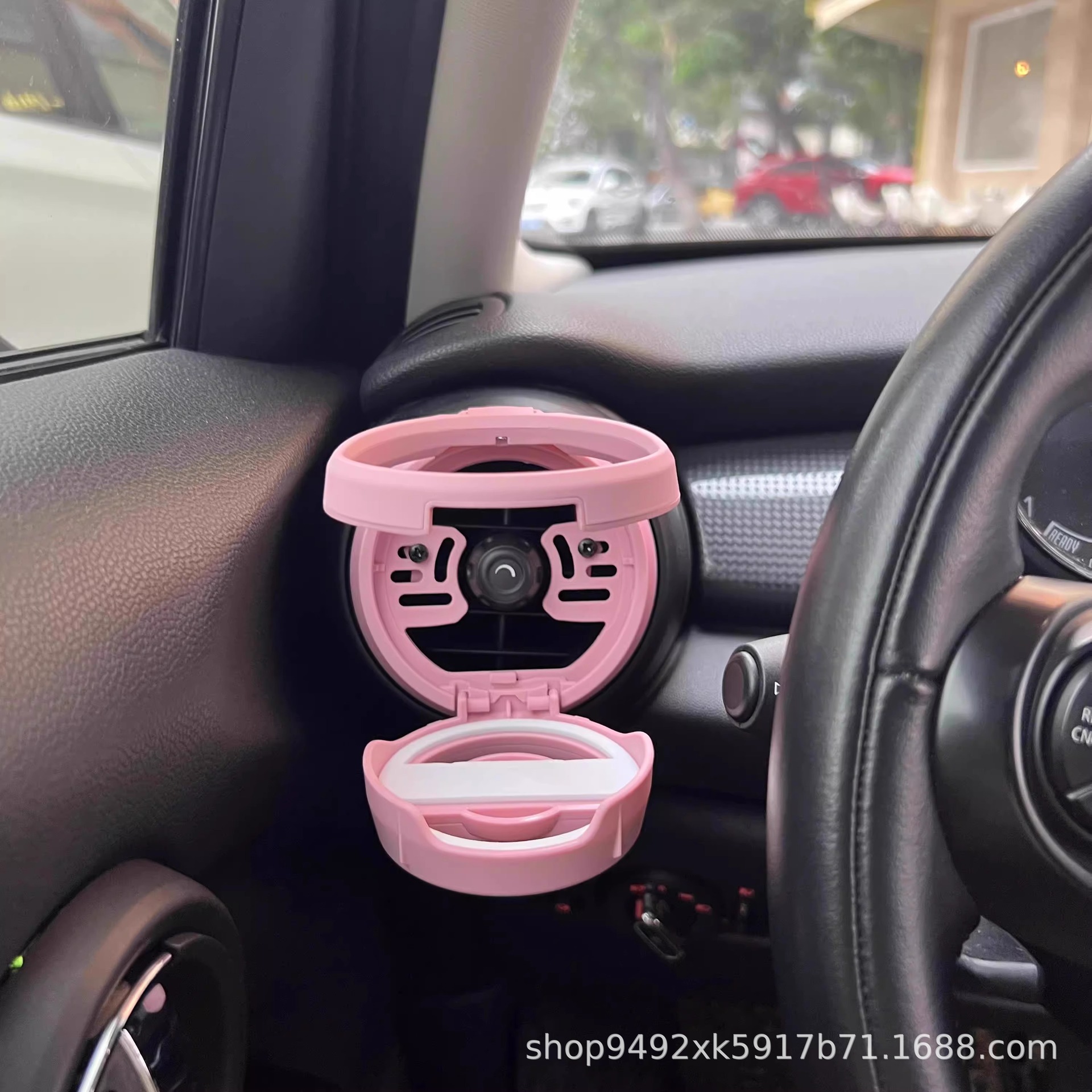 Cross-Border Wholesale Suitable for Bmw Mini Air Vent Modification R56/F56 Car Cup Holder Drink Holder