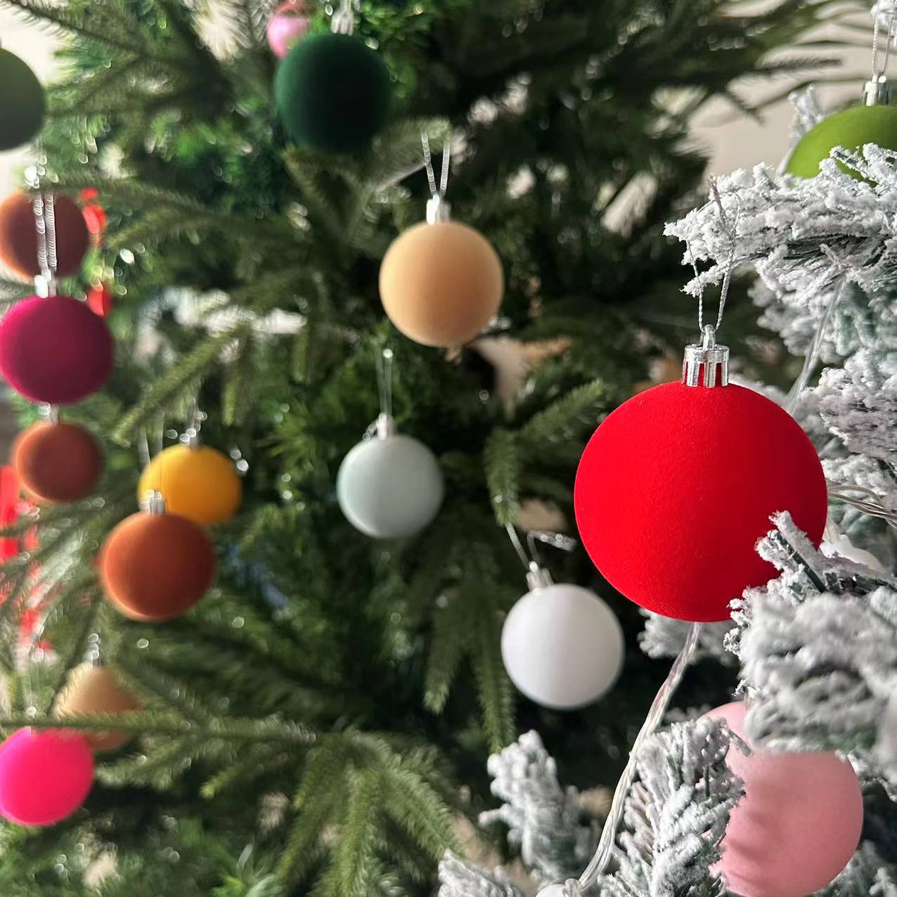 Árbol de Navidad decoración bola colgante accesorios de decoración bola colgante de Navidad