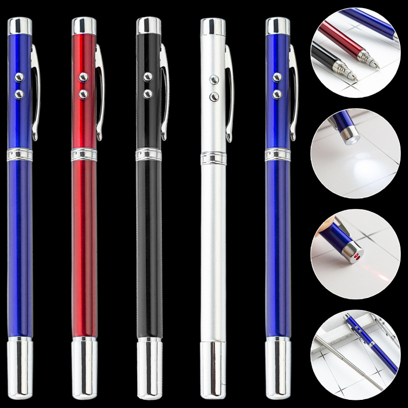 五合一電子教鞭ペン現物卸売りアンテナペン伸縮ペン販売ビル教育ボールペン印刷ロゴ|undefined