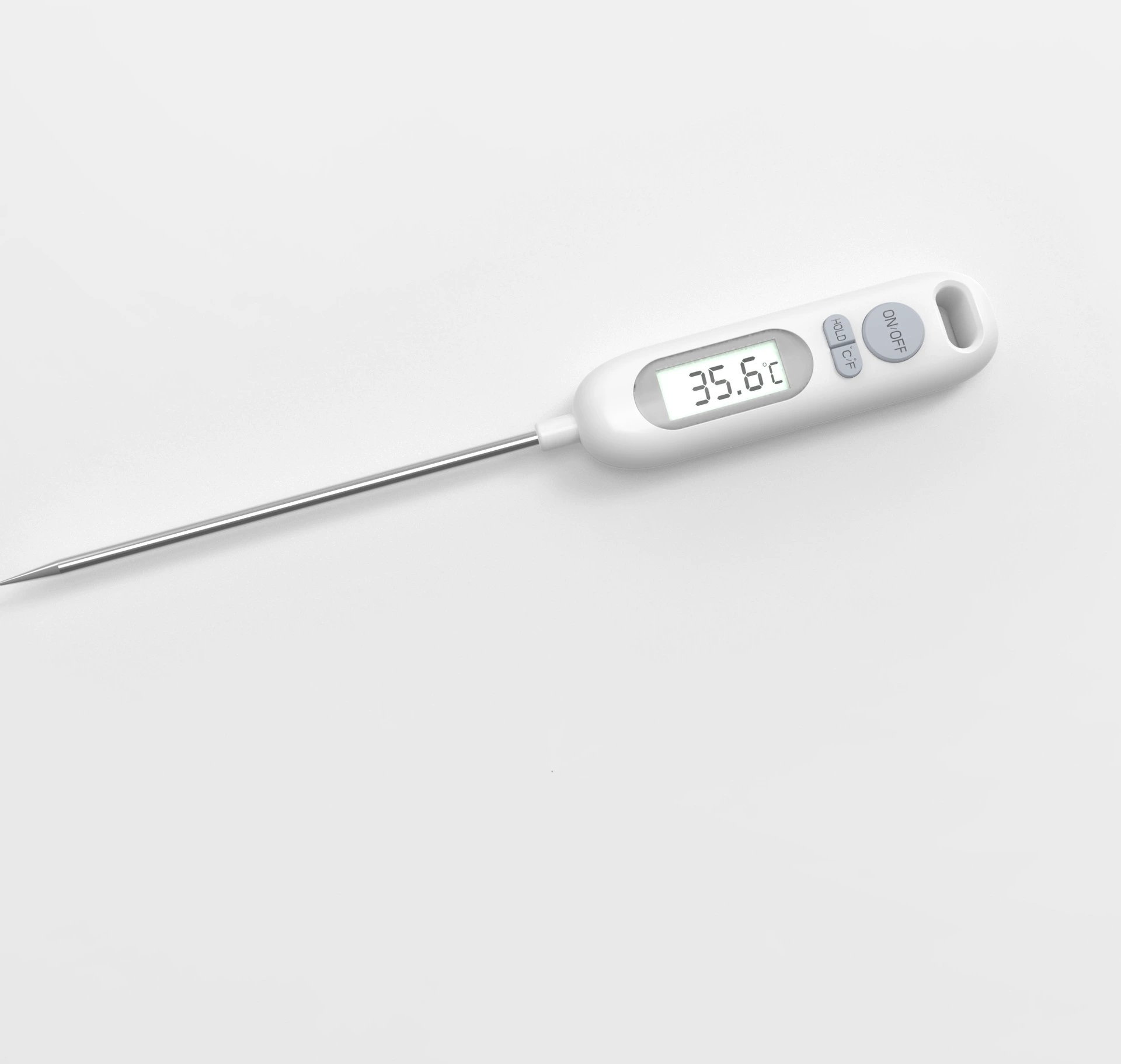Electronic waterproof fast thermometer, temperature measurement