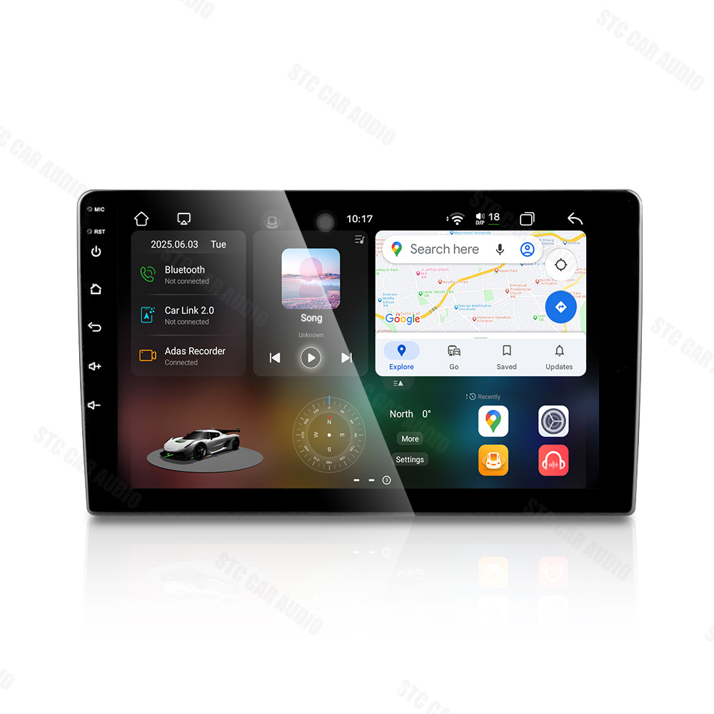 7870S 9-inch 10-inch 8-core large screen Android navigation universal frame car machine GPS reversing central control navigation integrated 5