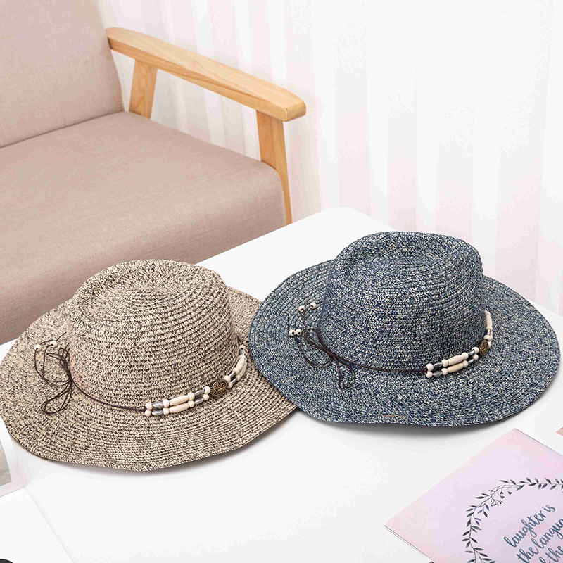 春夏男女情侶帽子旅遊沙灘帽戶外出行防曬太陽帽時尚休閒遮陽帽
