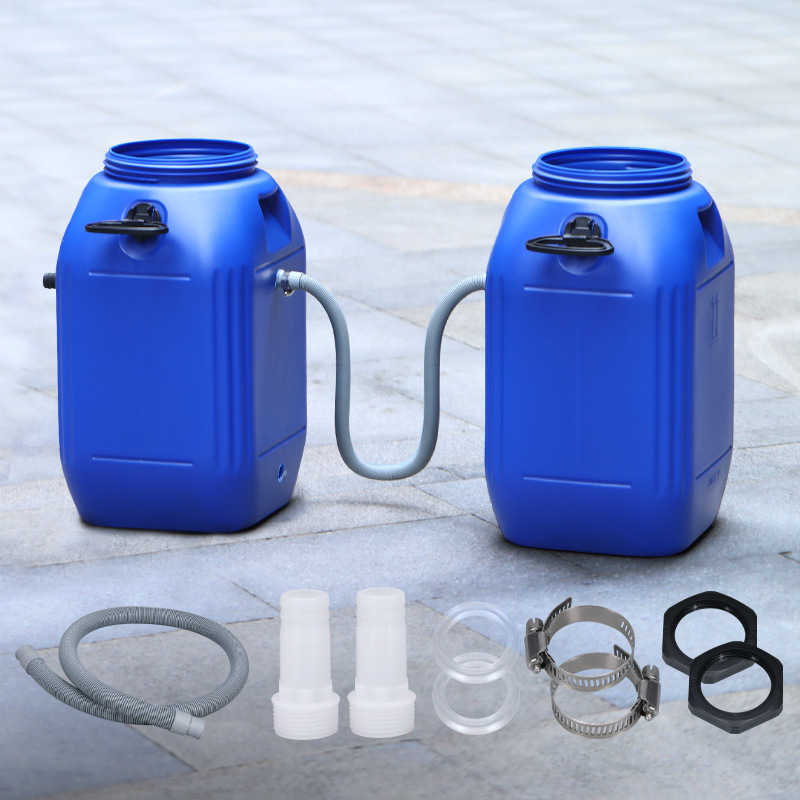 2커넥터 20mm+호스 1m +호스후프-비행기박스-P3(250*150*70)