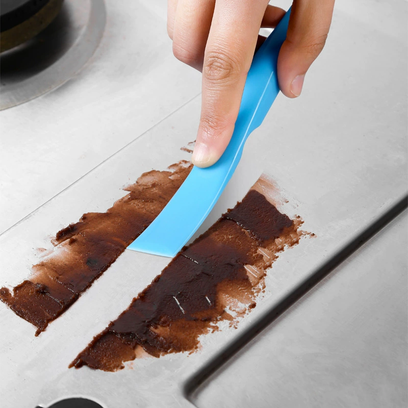 Многофункциональный кухонный скребок угловая мойка газовая плита зазор канавка щетка для чистки масла артефакт угловая Лопата