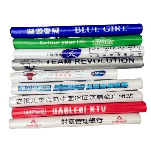 Electronic colorful sponge stick, foam stick, light stick, fluorescent stick, concert support stick, bar cheering props wholesale