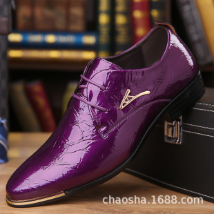 Men's Business Casual Shoes Cross-Border E-Commerce American Overseas Warehouse Spot Dropshipping 1877 Fashionable and Breathable