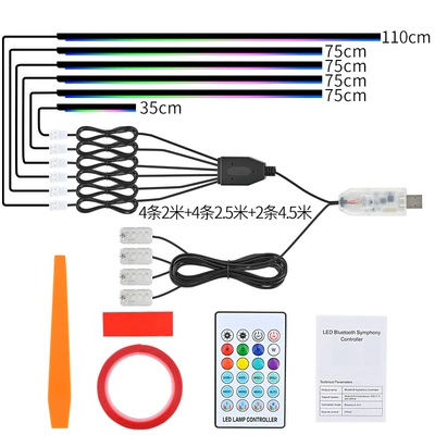 Full Car Led Ambient Other lights - one-to-ten-11075435cm-full-vehicle-configuration